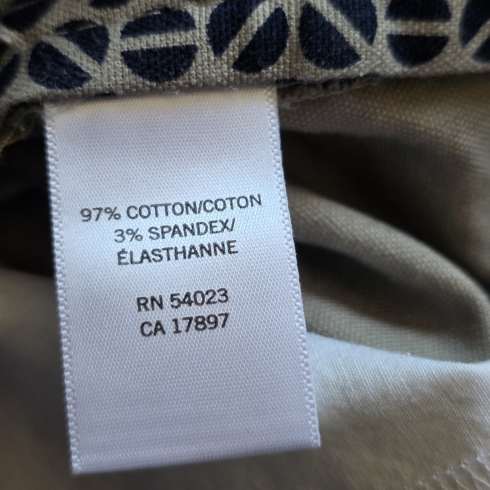 Banana Republic Black/Cream Patterned Ryan Fit Dress Shorts,quiet Luxury, Size 4 - Picture 12 of 16